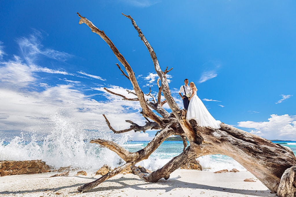 Hochzeit Seychellen La Digue