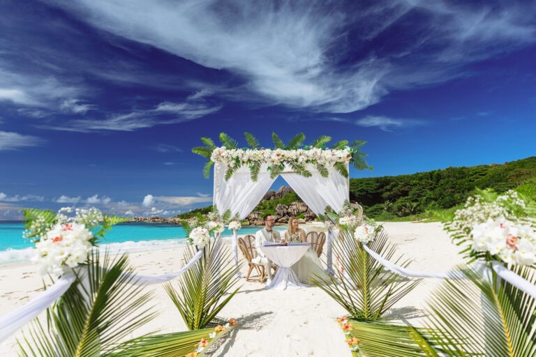 hochzeit seychellen brautpaar nadine michael 03