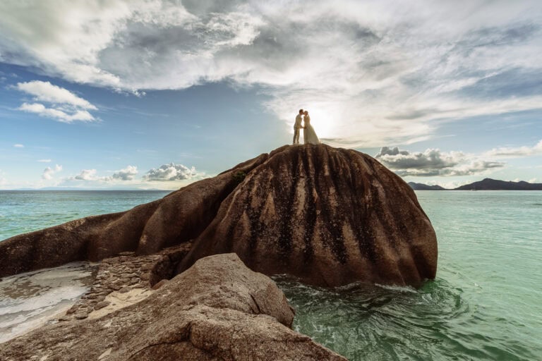 hochzeit seychellen brautpaar nadine michael 10