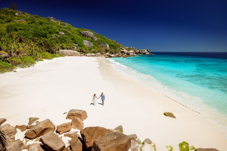 hochzeit seychellen brautpaar birute stefan 08