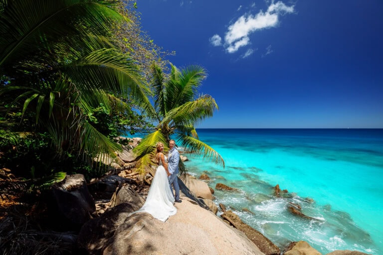hochzeit seychellen brautpaar birute stefan 16